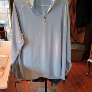 Adidas Light Blue Athletic Top